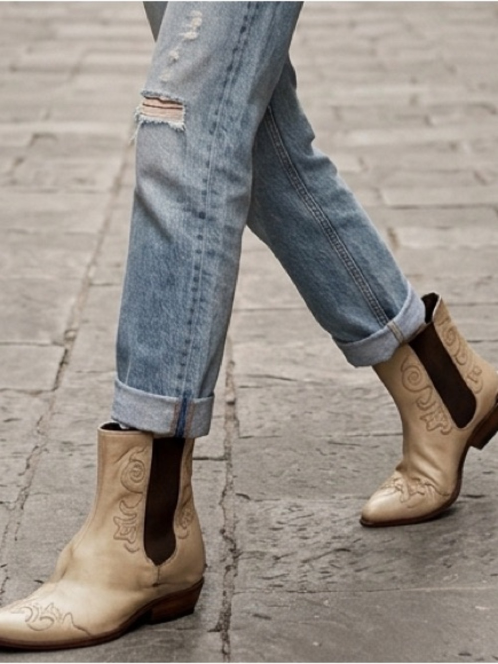 Cavalli Western Ankle Boots